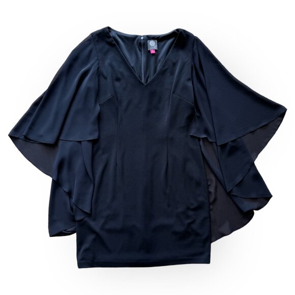 Vince Camuto Black Cocktail Dress / Size 14 / Great Preloved - Picture 2 of 8